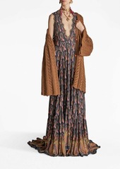 Etro button-down wool cardi-coat