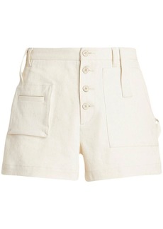 Etro button-up chino shorts