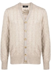 Etro cable-knit cashmere cardigan