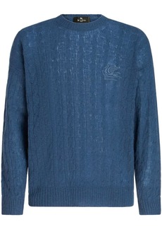 Etro cable-knit cashmere jumper