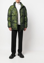 Etro camouflage padded jacket