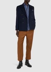 Etro Cashmere Double Breasted Blazer