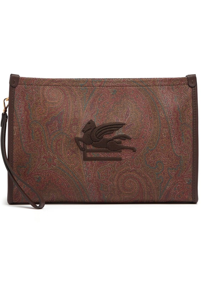 Etro Cotton Blend Pouch