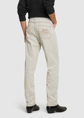 Etro Cotton Denim Straight Jeans