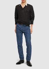 Etro Cotton Denim Straight Jeans