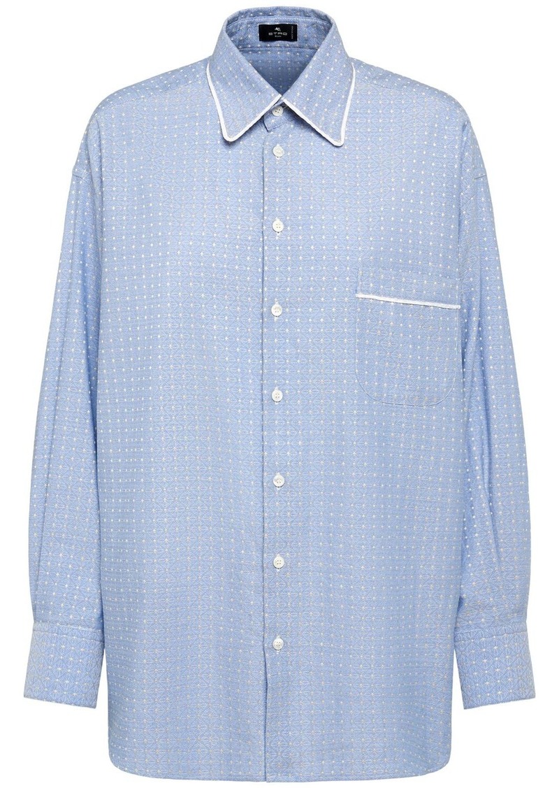 Etro Cotton Poplin Shirt