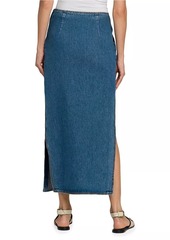 Etro Denim Maxi Skirt