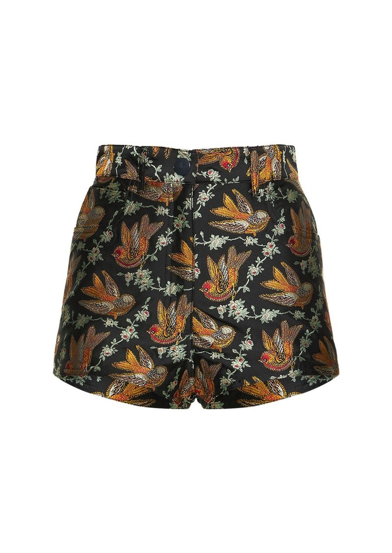 Etro Embellished Mini Shorts
