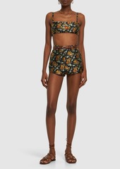 Etro Embroidered Logo Crop Top