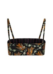 Etro Embroidered Logo Crop Top