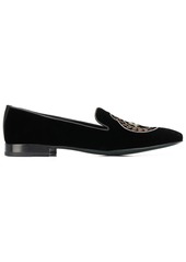 Etro embroidered logo loafers