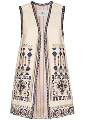 Etro embroidered sleeveless vest