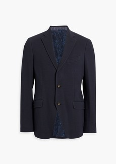 Etro - Cotton-seersucker blazer - Blue - IT 50