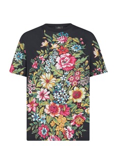 Etro - Floral Cotton Shirt - Multi - L - Moda Operandi