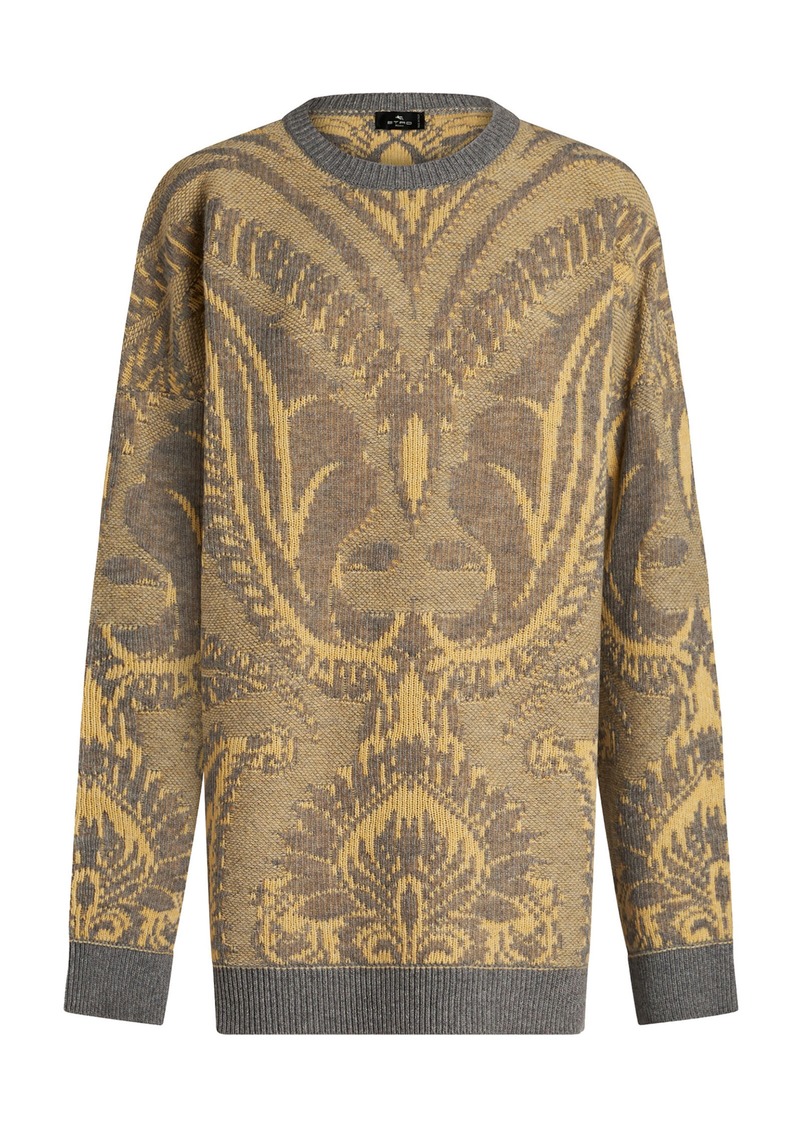 Etro - Knit Wool Sweater - Multi - IT 42 - Moda Operandi