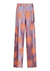 Etro - Low-Rise Straight-Leg Trousers - Purple - IT 36 - Moda Operandi