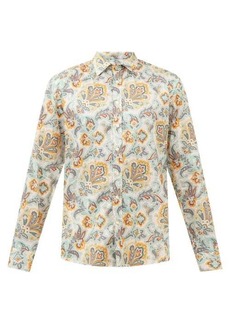 Etro - Paisley-print Cotton-poplin Shirt - Mens - Multi
