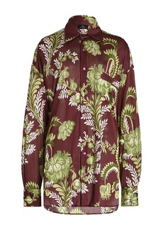 Etro - Printed Shirt - Multi - IT 38 - Moda Operandi