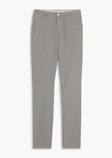 Etro - Tapered cotton-blend pants - Gray - IT 46