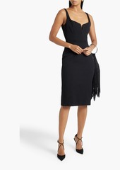 Etro - Wool-twill dress - Black - IT 40