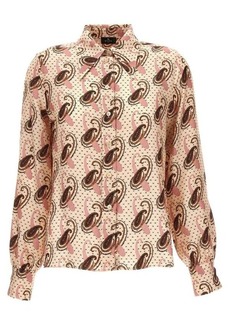 ETRO All over print shirt