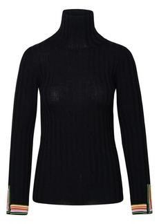 ETRO Black wool turtleneck sweater