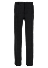 ETRO Check wool trousers