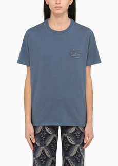ETRO crew-neck T-shirt with embroidery