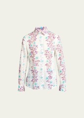 Etro Floral Cotton Button-Front Shirt