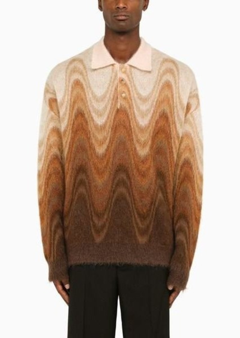 ETRO jumper with shaded wave print