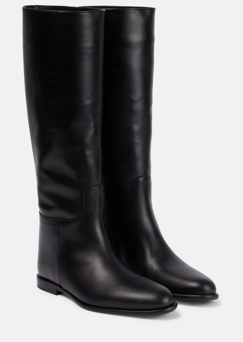 Etro Leather knee-high boots