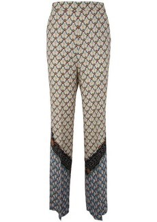 ETRO MICRO PRINTED TROUSERS CLOTHING