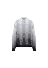 ETRO  MOHAIR POLO SWEATER