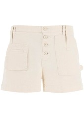 Etro multi-pocket high-waist shorts