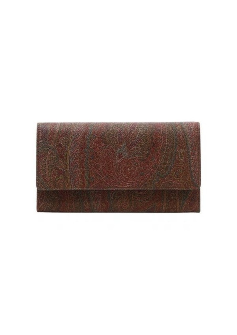 ETRO "Paisley" wallet with strap