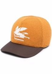 ETRO Pegaso Logo Wool Baseball Cap