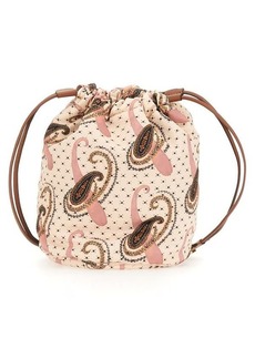 ETRO POUCH WITH PAISLEY PATTERN AND POLKA DOTS