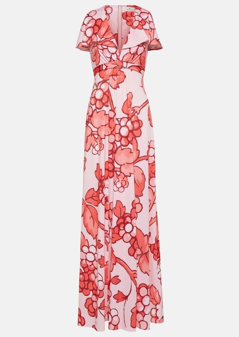 Etro Printed maxi dress