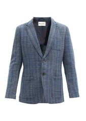 Etro Single-breasted knitted blazer