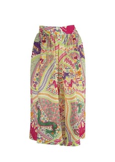 ETRO Skirt trousers with multi-coloured geometric design