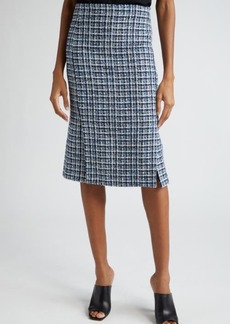 Etro Tweed Pencil Skirt