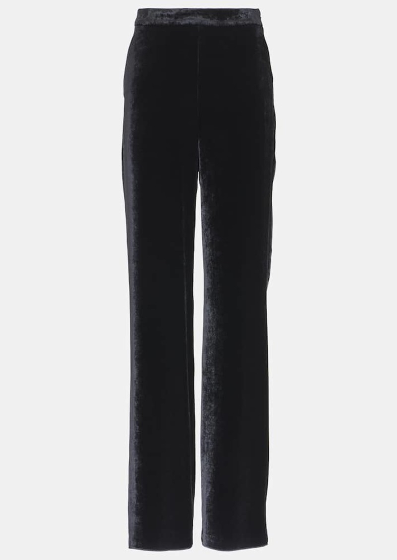 Etro Velvet straight pants