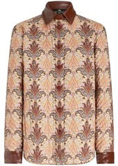 ETRO Wool and silk shirt jacket