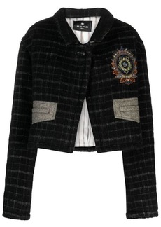 ETRO Wool blend cropped jacket