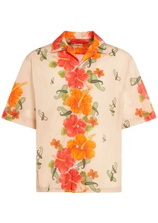 Etro Floral Bowling Shirt