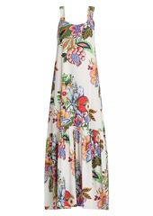 Etro Floral Cotton & Silk Maxi Dress