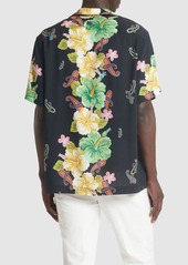 Etro Floral Cotton Short Sleeve Shirt