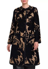 Etro Floral Jacquard Coat