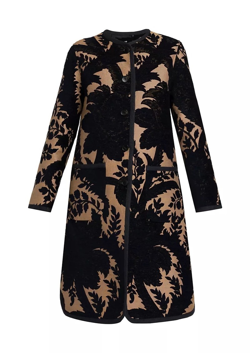 Etro Floral Jacquard Coat