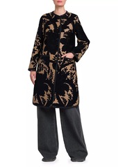 Etro Floral Jacquard Coat